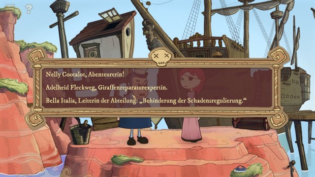 Nelly Cootalot: The Fowl Fleet (Screenshot: Golem.de)